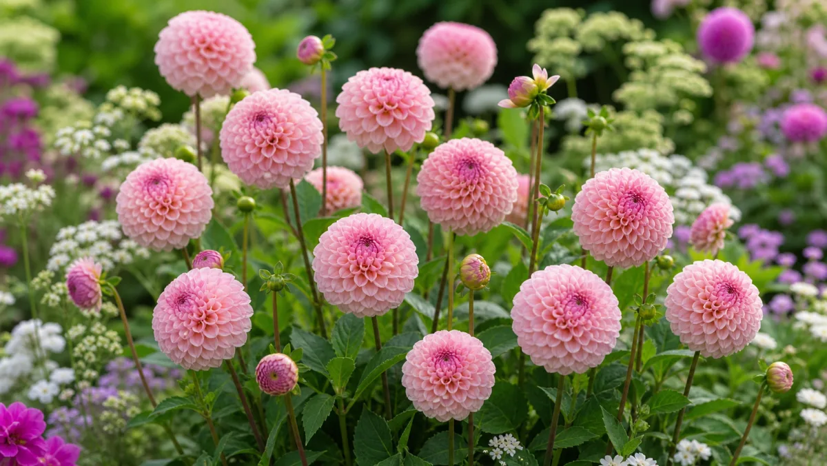 Dalia 'Wizard of Oz' en un jardín de España
